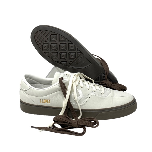 Converse CONS Louie Lopez Pro Low Top Beige Men’s Nubuck Size Sneakers 172629C - Picture 6 of 11